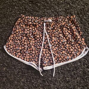 Floral Athletic Women's Shorts